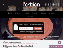 Tablet Screenshot of ifashionnetwork.com